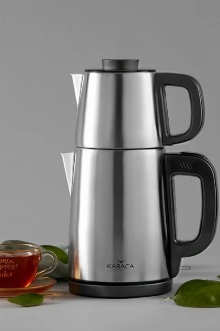 Karaca Tea Break 2 in 1 Çelik Su Isıtıcı Çay Makinesi