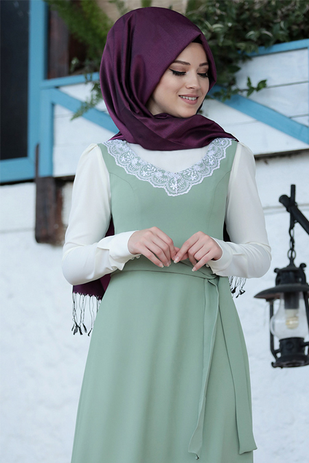 Al-Marah Çağla Güler Elbise