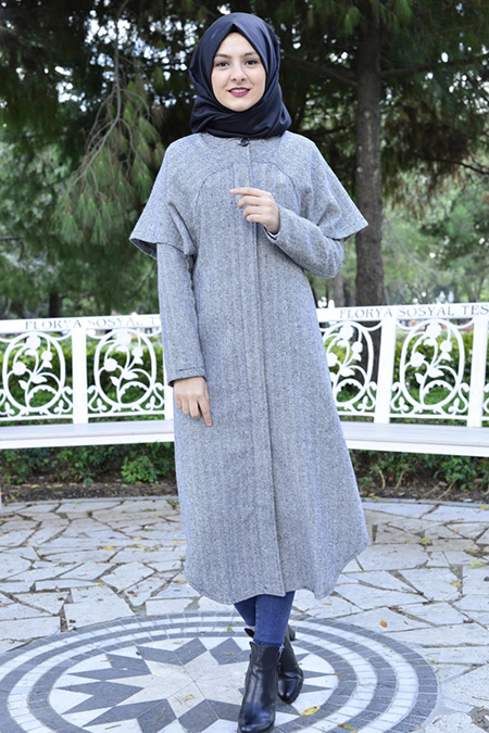 Gri Balık Sırtı Kaban