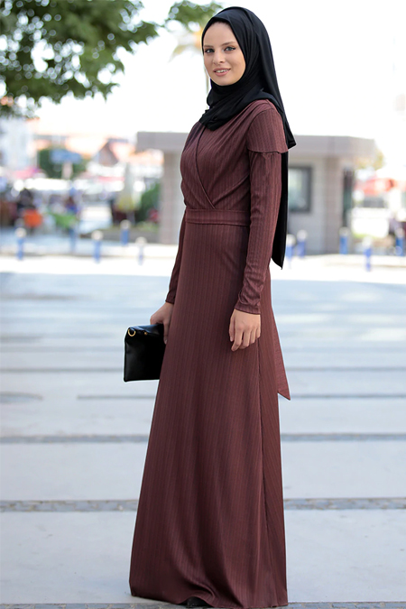 Piennar Kiremit Tuğba Elbise
