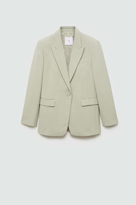 Mango Lyocell Blazer Ceket